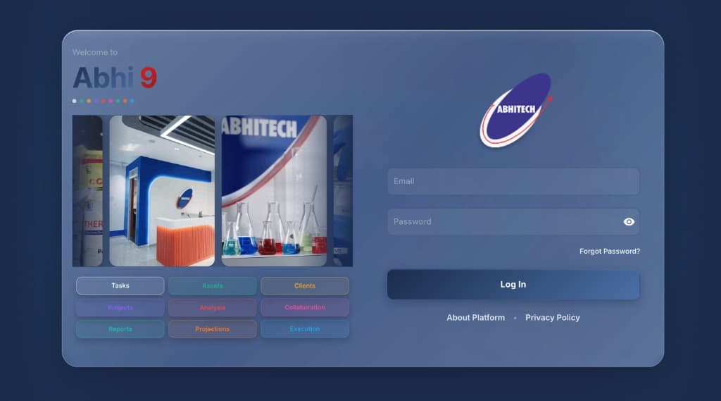 AbhiPMT product interface